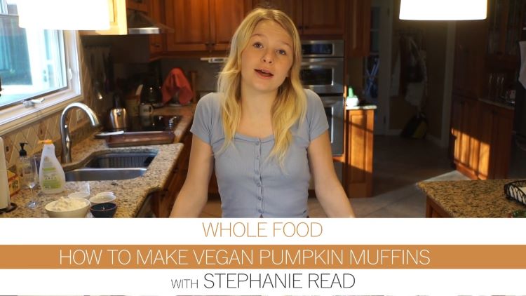 Stephanie Read Vegan Pumpkin Muffins