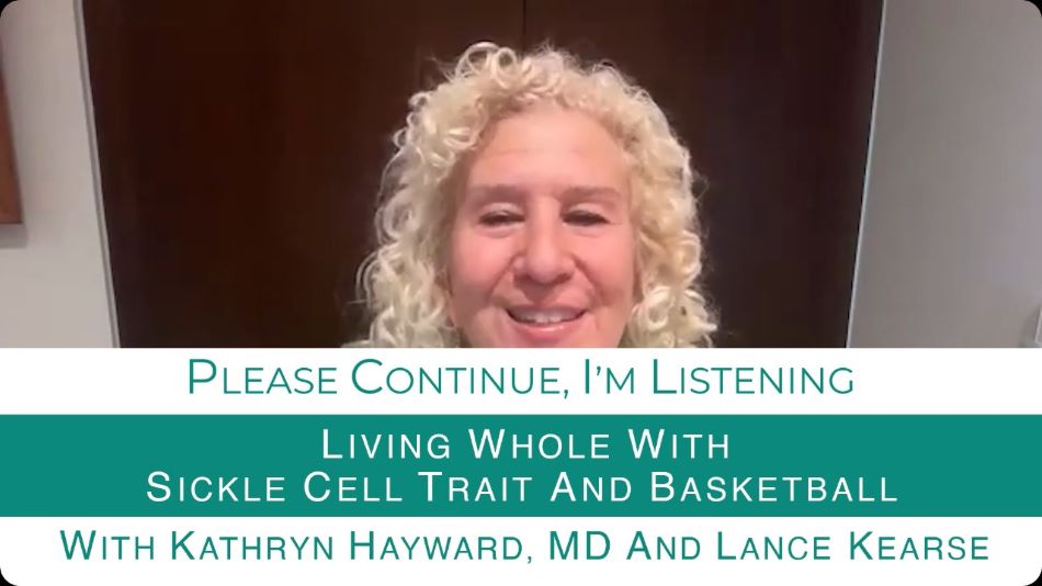 Kathryn Hayward MD <br>Podcast with Lance Kearse